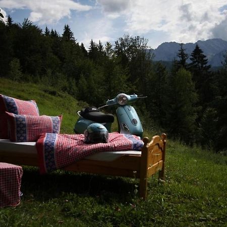 Berghaus Alpenland Apartment Klais Extérieur photo